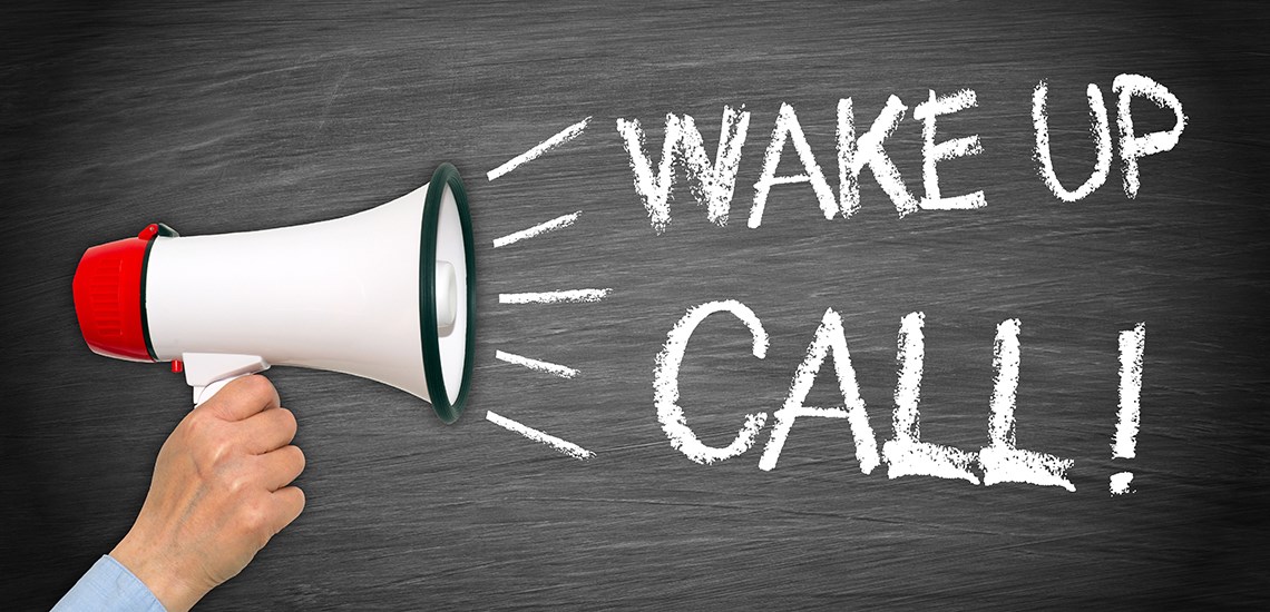 Wake up call Probeleggen